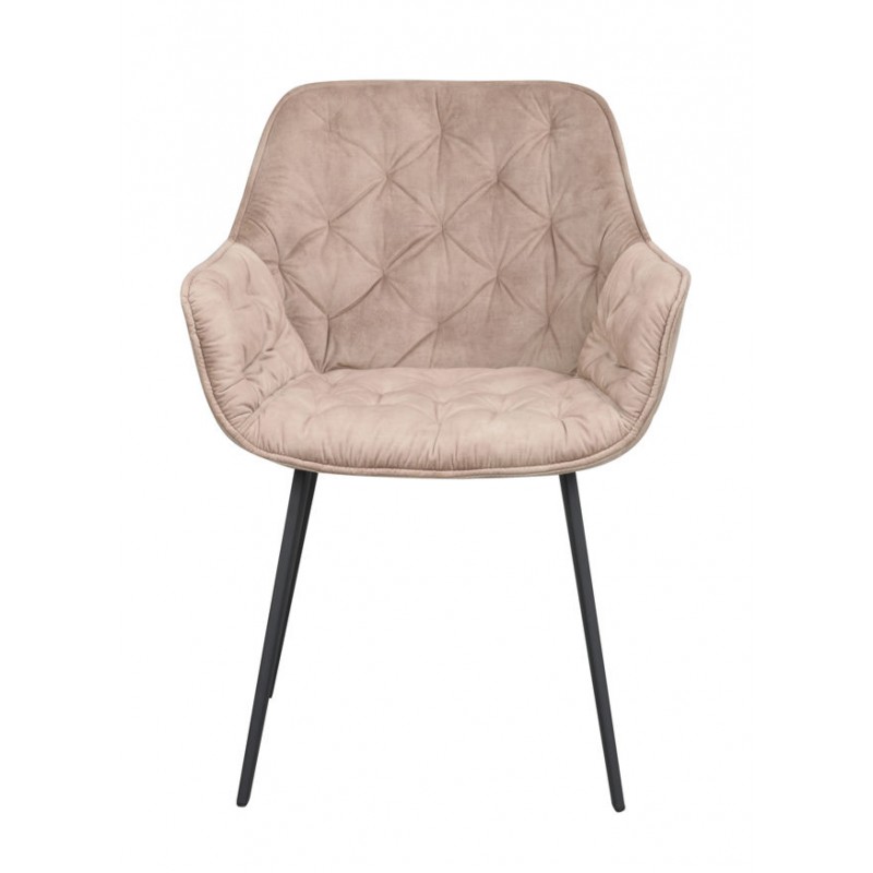 RO Gilroy Arm Chair Beige/Black